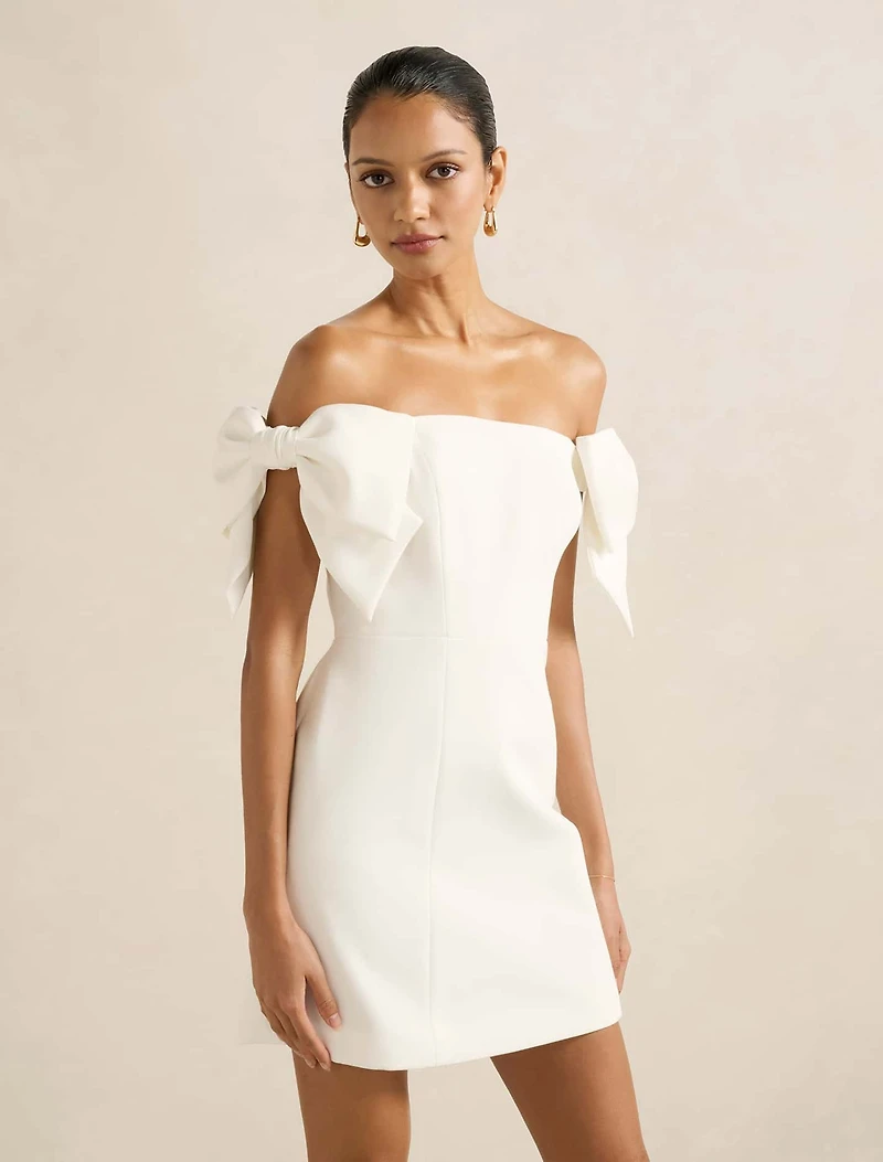 Adalyn Petite Mini Bow Dress
