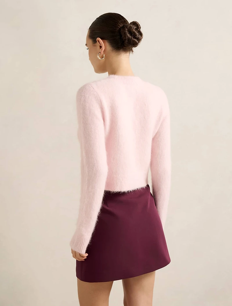Cassie Brushed Knit Cardigan