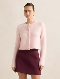 Cassie Brushed Knit Cardigan