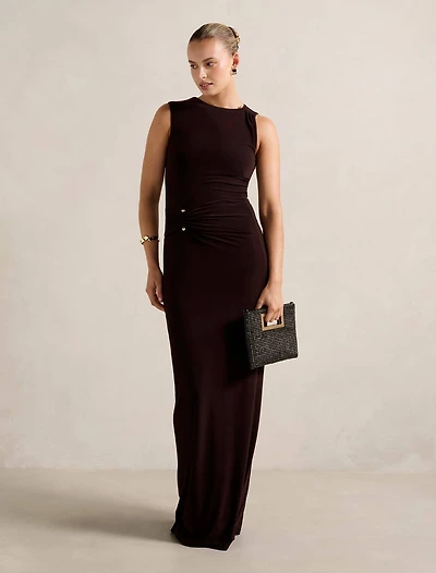 Jess Hardware Bodycon Maxi Dress