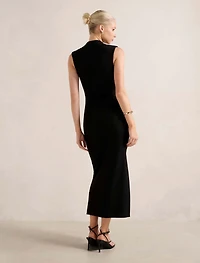 Rose Bodycon Midi Dress