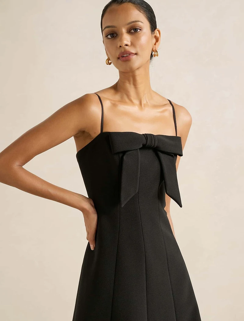Harlow Petite Bow Front Midi