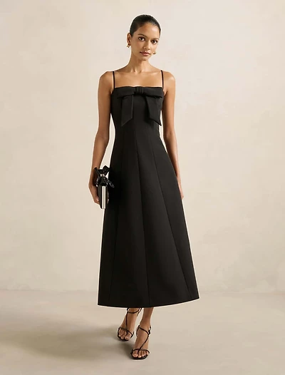 Harlow Petite Bow Front Midi