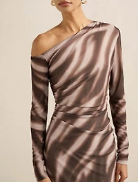 Gemma Petite Tipped Shoulder Midi