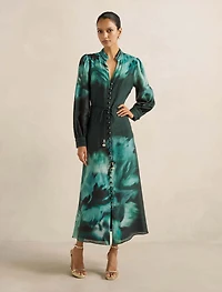 Camilla Petite Long Sleeved Midi