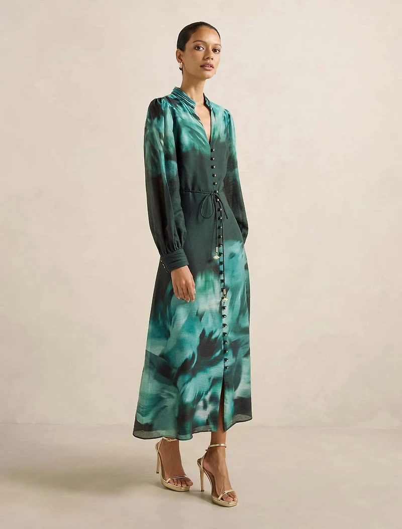 Camilla Petite Long Sleeved Midi