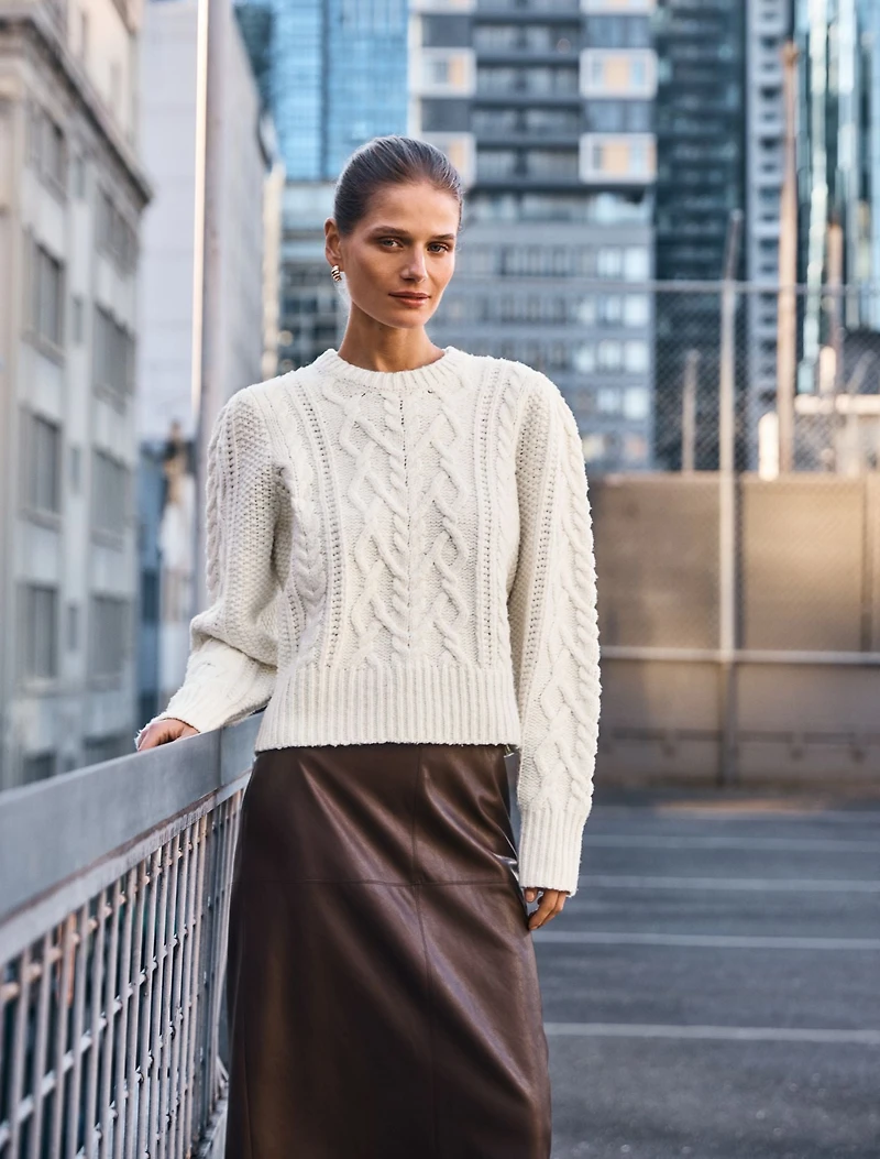 Heidi Cable Stitch Sweater