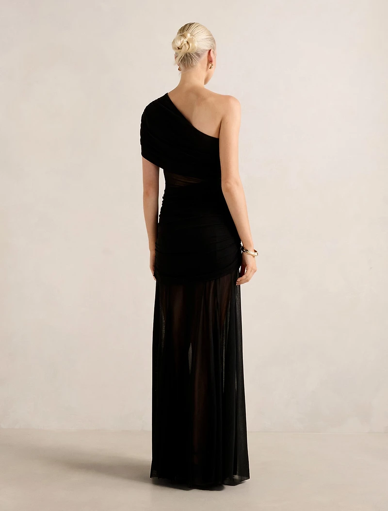 Harley Asym Jersey Cut Out Dress