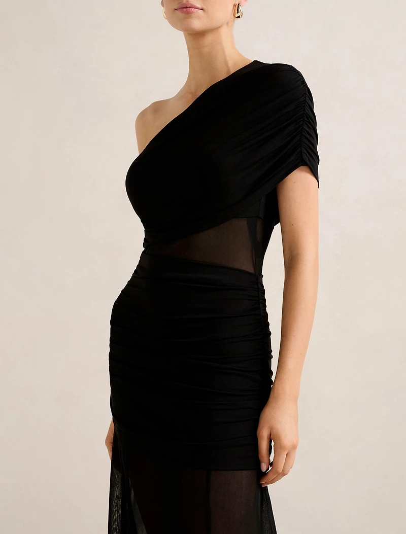 Harley Asym Jersey Cut Out Dress