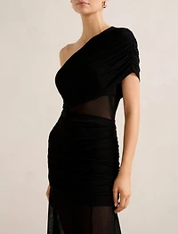 Harley Asym Jersey Cut Out Dress