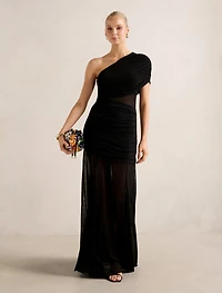 Harley Asym Jersey Cut Out Dress