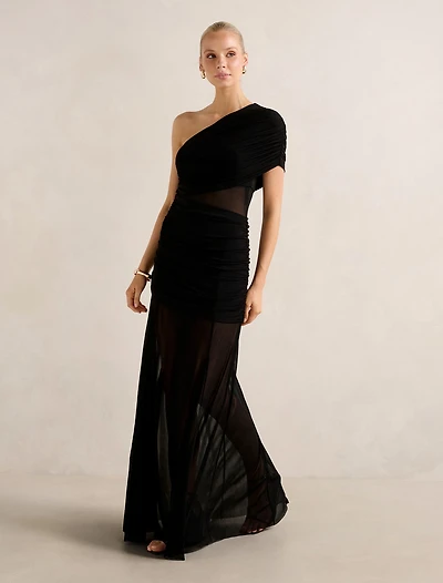 Harley Asym Jersey Cut Out Dress