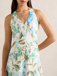 Sallie Halter Bow Midi Dress