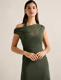 Brooklyn Layered Jersey Maxi Dress