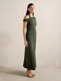 Brooklyn Layered Jersey Maxi Dress