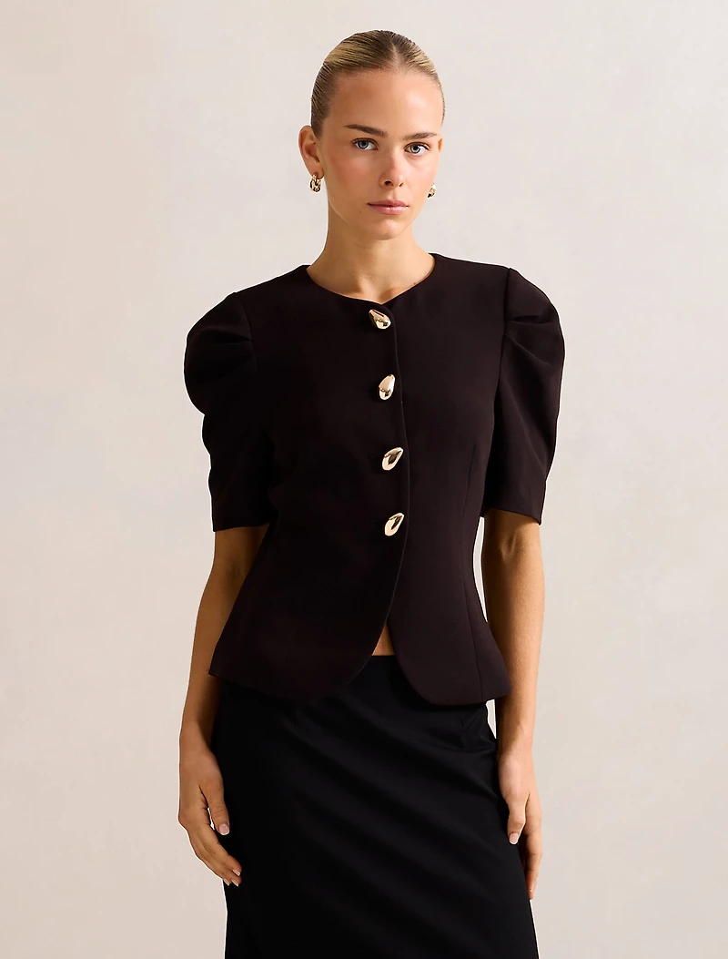 Tamara Short-Sleeve Top