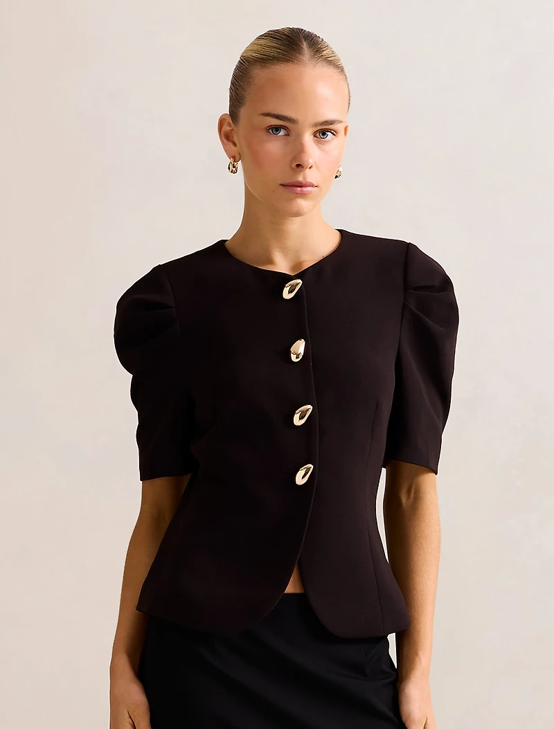 Tamara Short-Sleeve Top