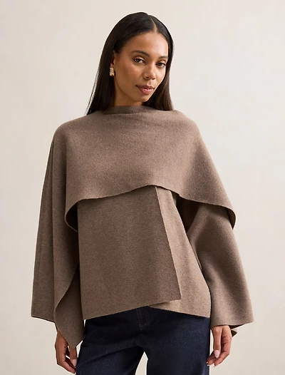 Tabitha Knitted Cape
