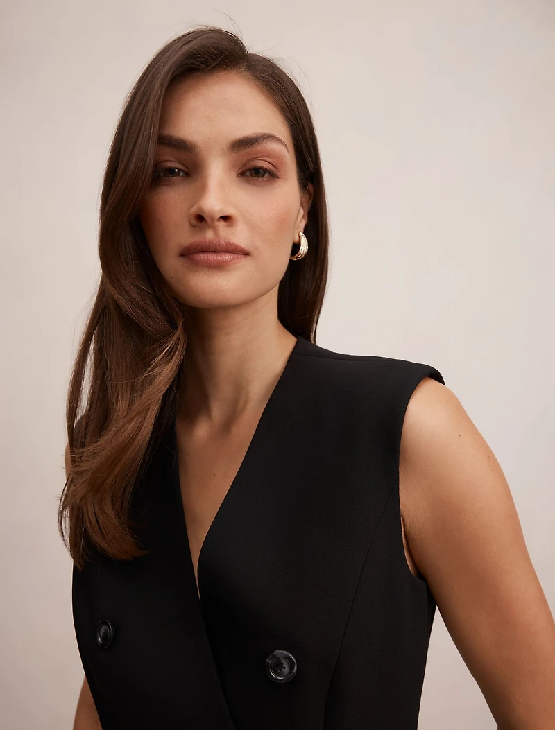 Myra Sleeveless Blazer