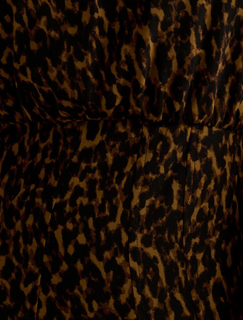 Janelle Printed Raglan Maxi Dress