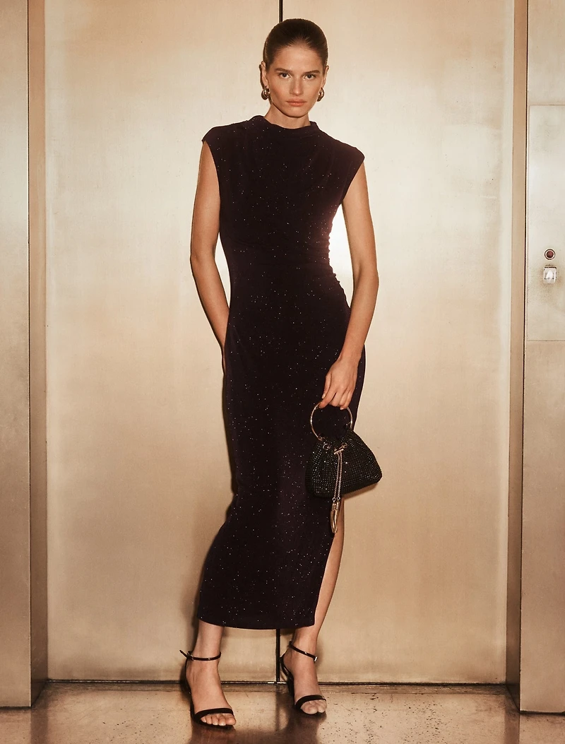 Sammy Glitter Bodycon Midi