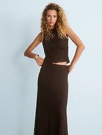 Tahlia Textured Lace Tank