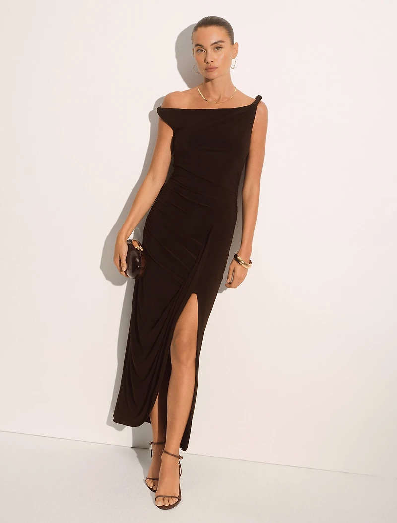 Vicky Asym Jersey Maxi