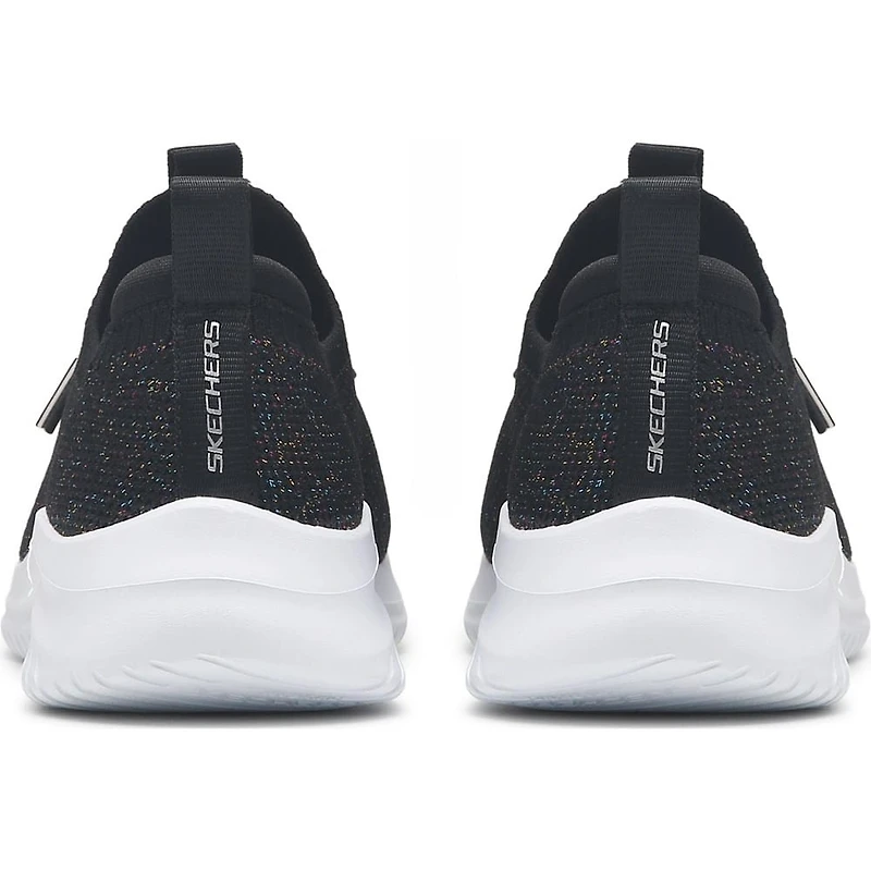 Kids' Ultra Flex Rhinestone Lace Sneaker Little/Big Kid