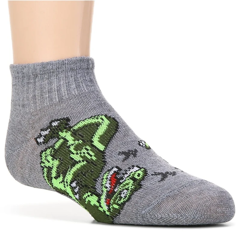 Kids' 6 Pack Glow In The Dark No Show Socks