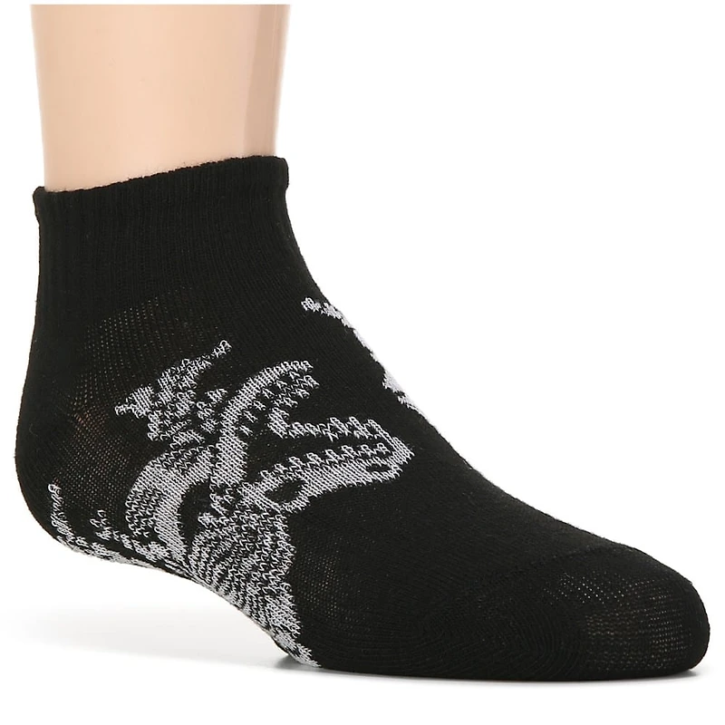 Kids' 6 Pack Glow In The Dark No Show Socks