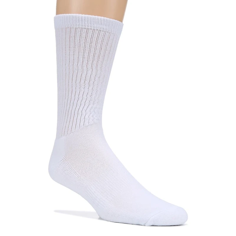 Men's 6 Pack Large Performance Crew Socks