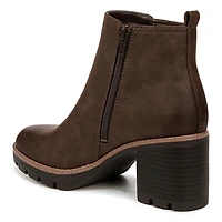 Women's Madalynn Gore Block Heel Bootie