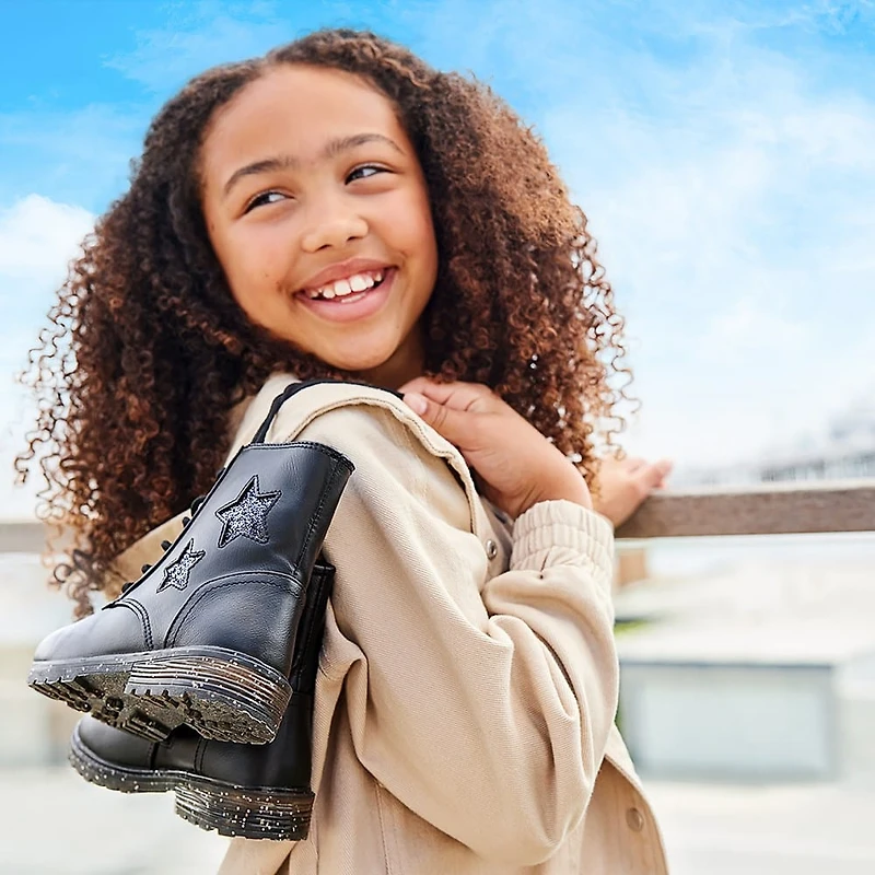 Kids' Rena Lace Up Boot Little/Big Kid