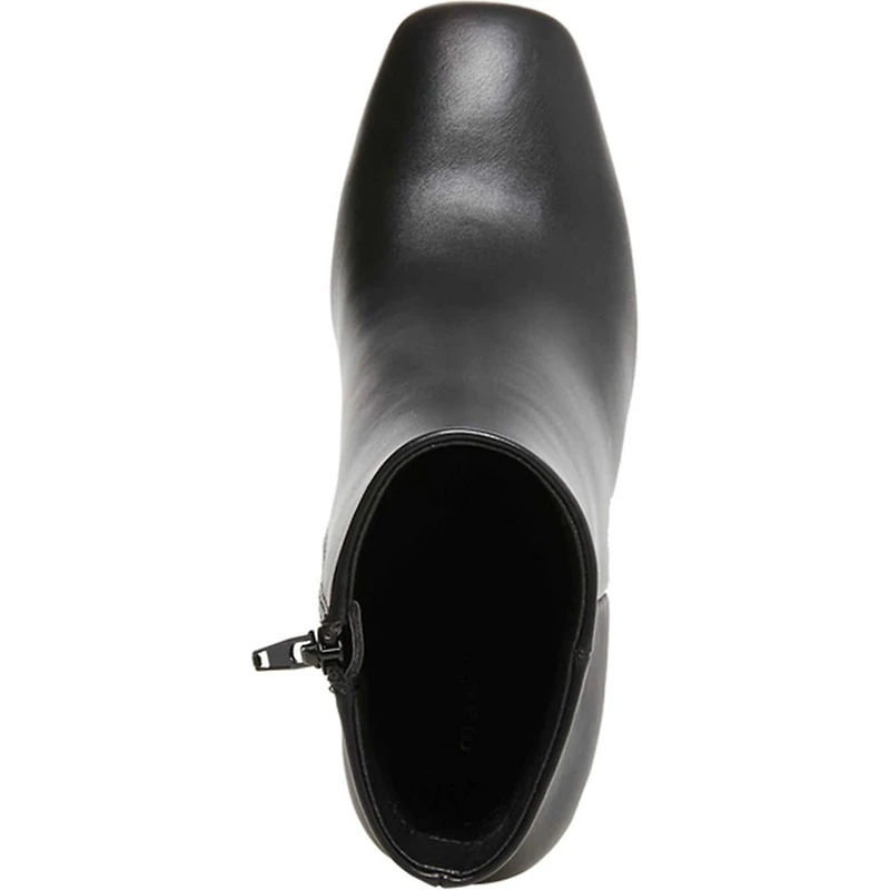 Women's While Block Heel Bootie