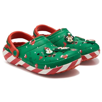 Mickey Mouse Fuzz Lined Clog