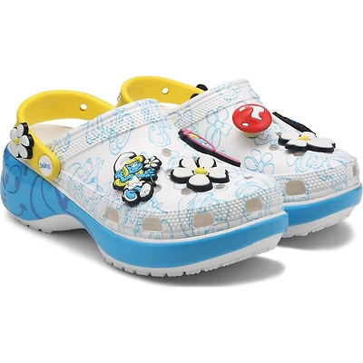 Women's Smurfs Classic Platform Clog