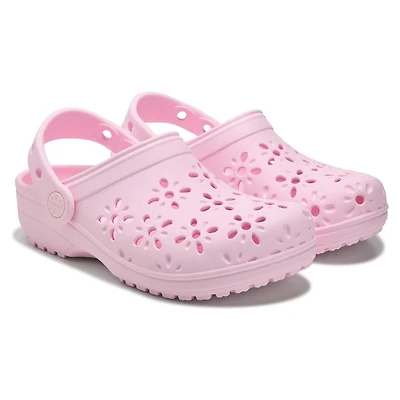 Kids' Classic Flower Cut Out Clog Little/Big Kid
