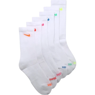 6 Pack Medium Everyday Plus Cushion Crew Socks