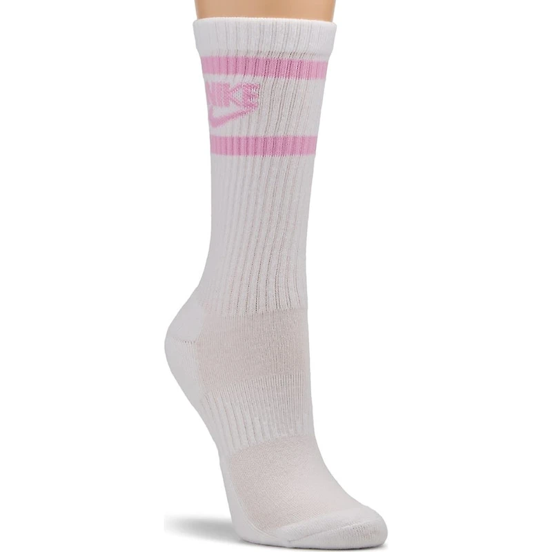 Kids' 6 Pack Medium Everyday Cushioned Crew Socks