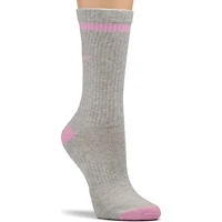 Kids' 6 Pack Medium Everyday Cushioned Crew Socks