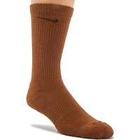Men's 6 Pack Large Everyday Plus Cushion Crew Socks