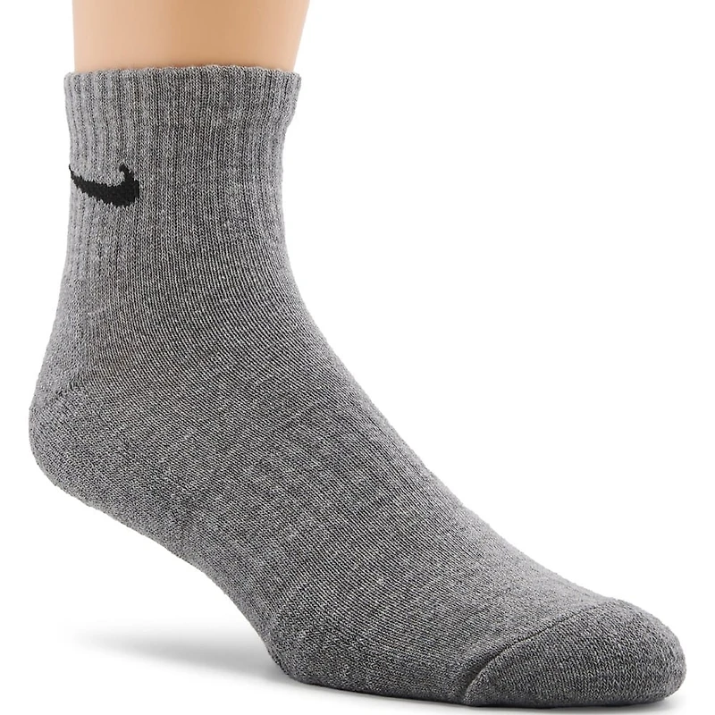 Men's 6 Pack Large Everyday Cushioned Ankle Socks