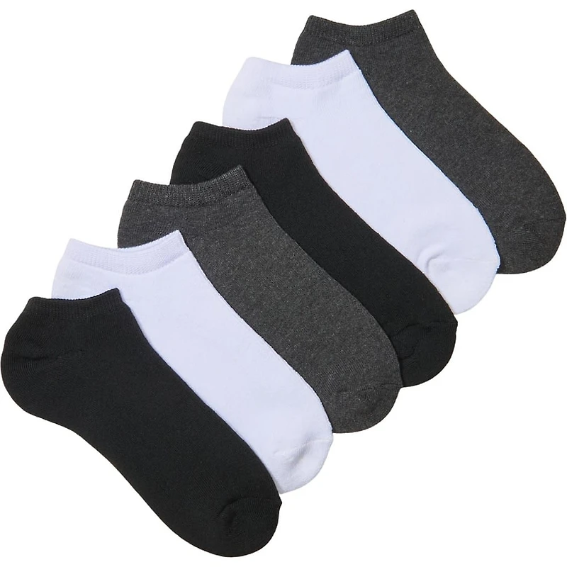 Men's 6 Pack Medium Performance No Show Socks