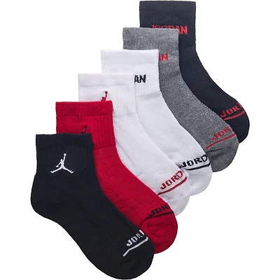 Kids' 6 Pack Youth Medium Jordan Legend Ankle Socks