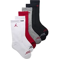 Kids' 6 Pack Youth Medium Jordan Legend Crew Socks