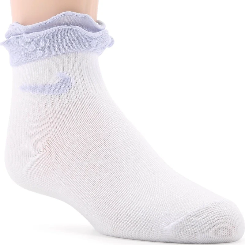 Kids' 6 Pack Toddler Ruffle Ankle Socks