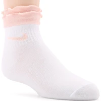 Kids' 6 Pack Youth X-Small Ruffle Ankle Socks