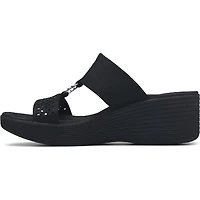 Women's Parallel Lite Knit Cut Out Slip-On Wedge Sandal