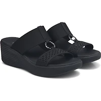 Women's Parallel Lite Knit Cut Out Slip-On Wedge Sandal