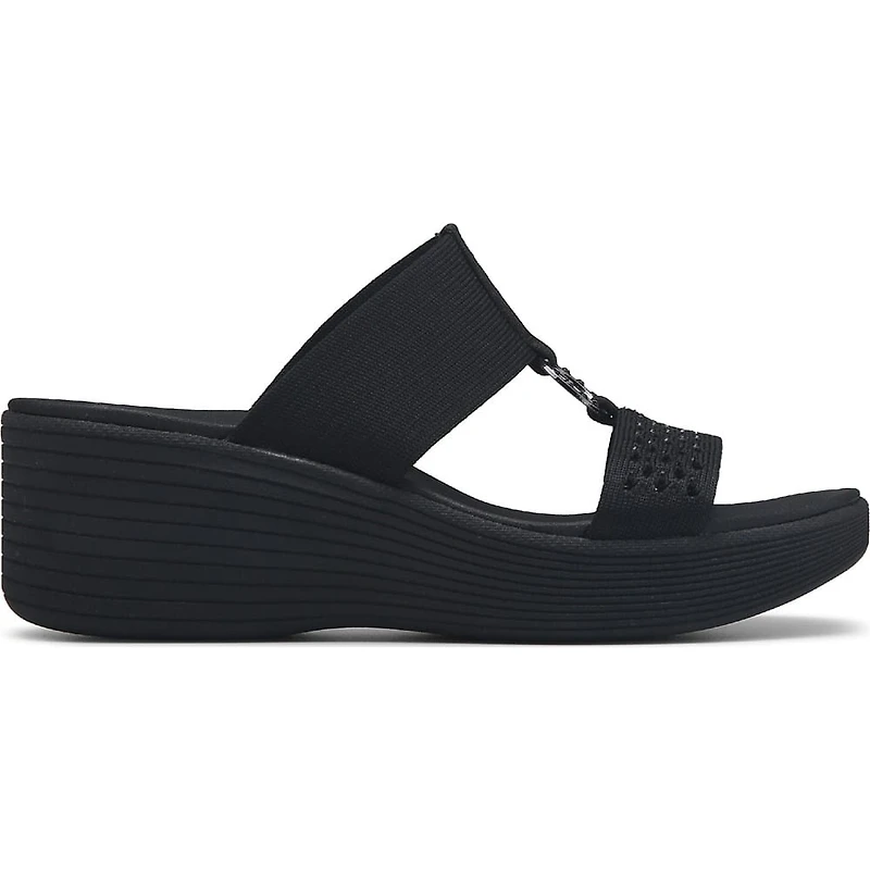 Women's Parallel Lite Knit Cut Out Slip-On Wedge Sandal